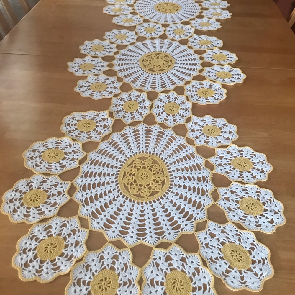Croched Table Runner
